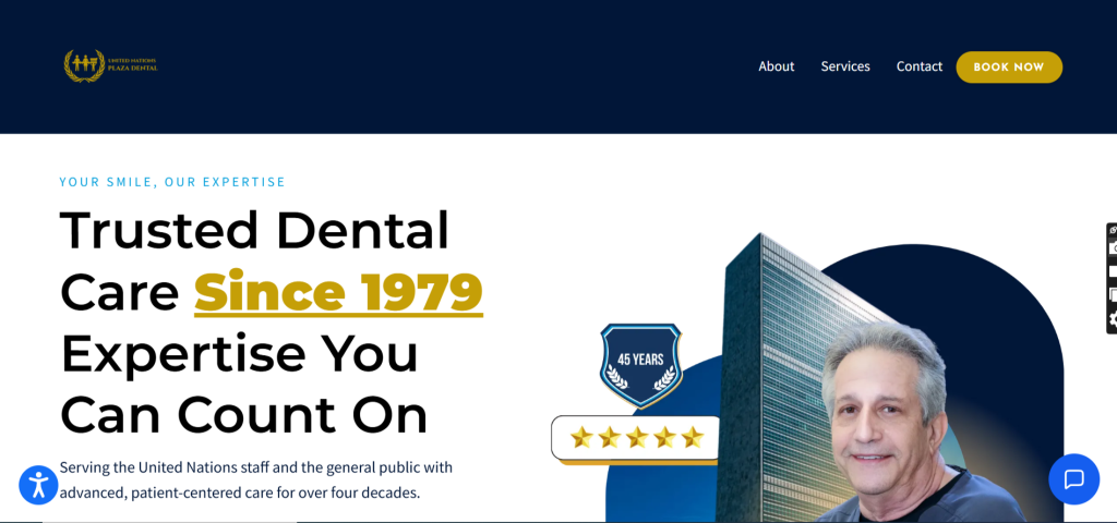 Dentist Website Portfolio