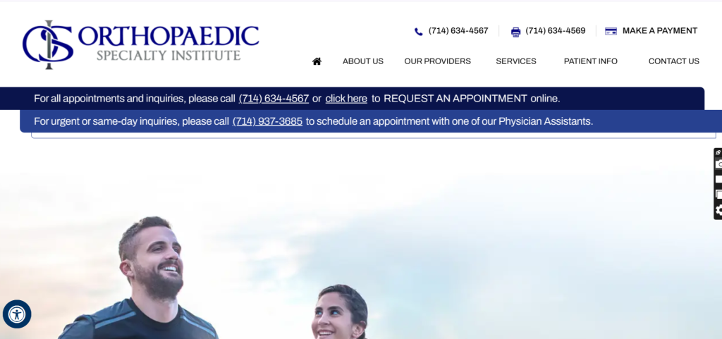 Doctor Website Portfolio