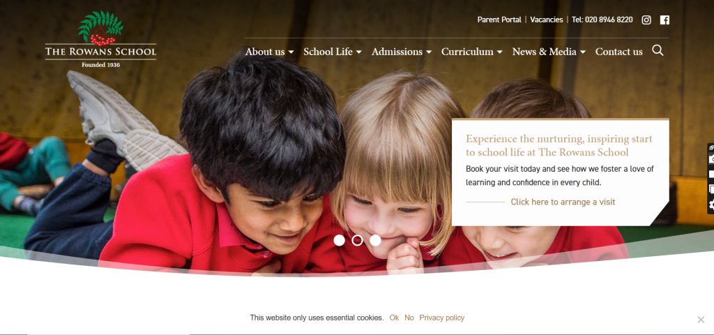 Education Website Portfolio