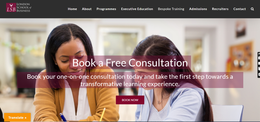 Education Website Portfolio