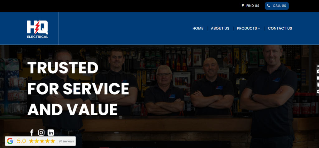 Electrician Website Portfolio