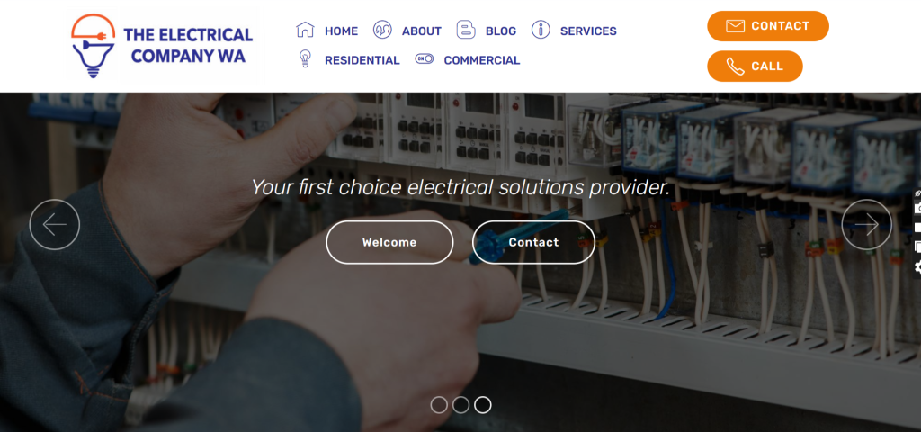 Electrician Website Portfolio