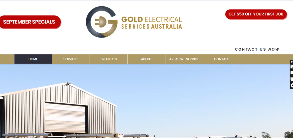 Electrician Website Portfolio