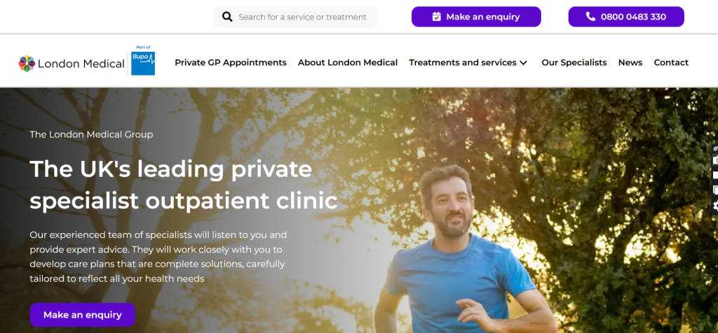 Medical Website Portfolio