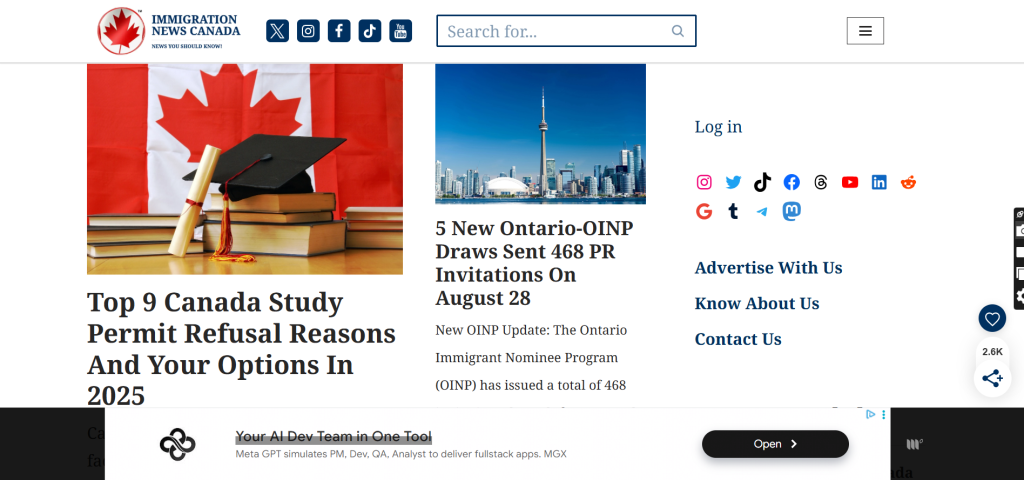 News Website Portfolio