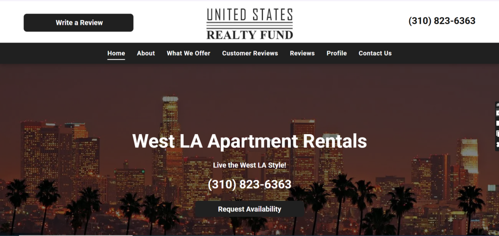 Real Estate Website Portfolio