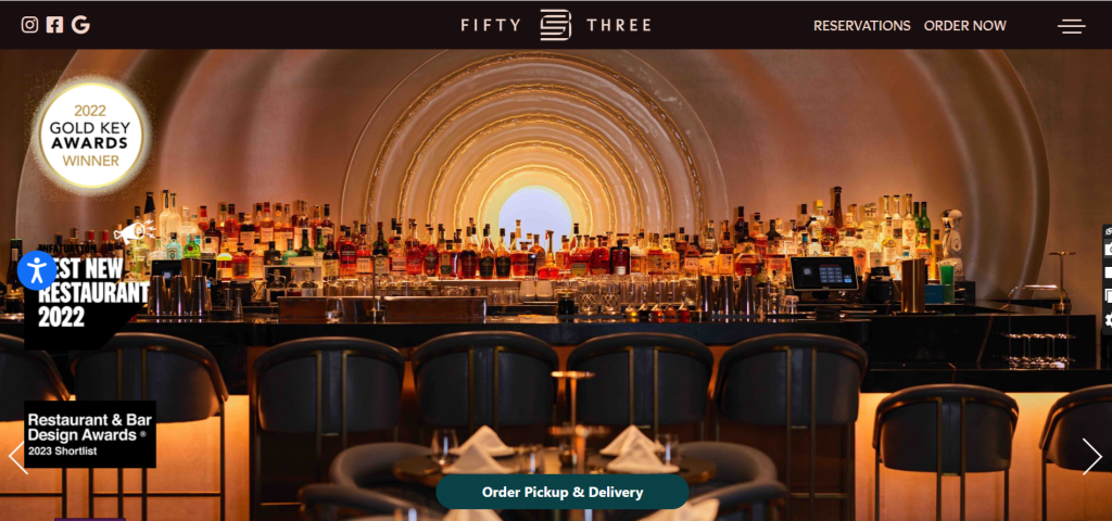 Restaurant Website Portfolio