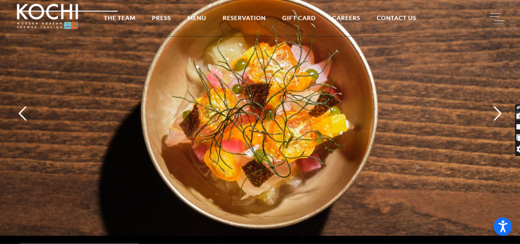 Restaurant Website Portfolio