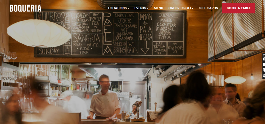 Restaurant Website Portfolio
