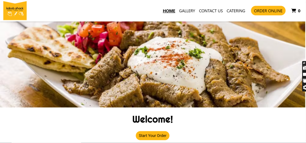 Restaurant Website Portfolio