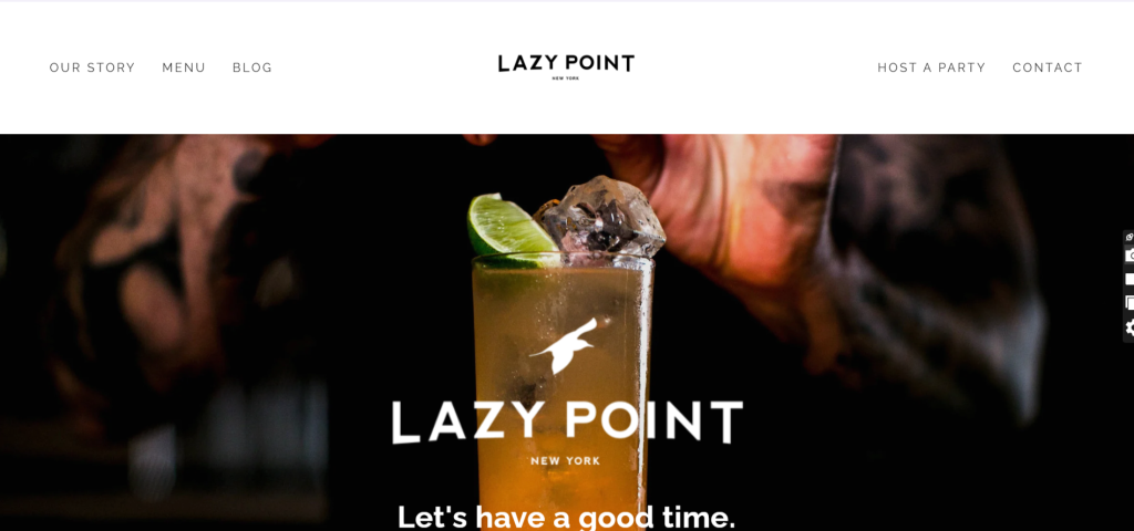 Restaurant Website Portfolio