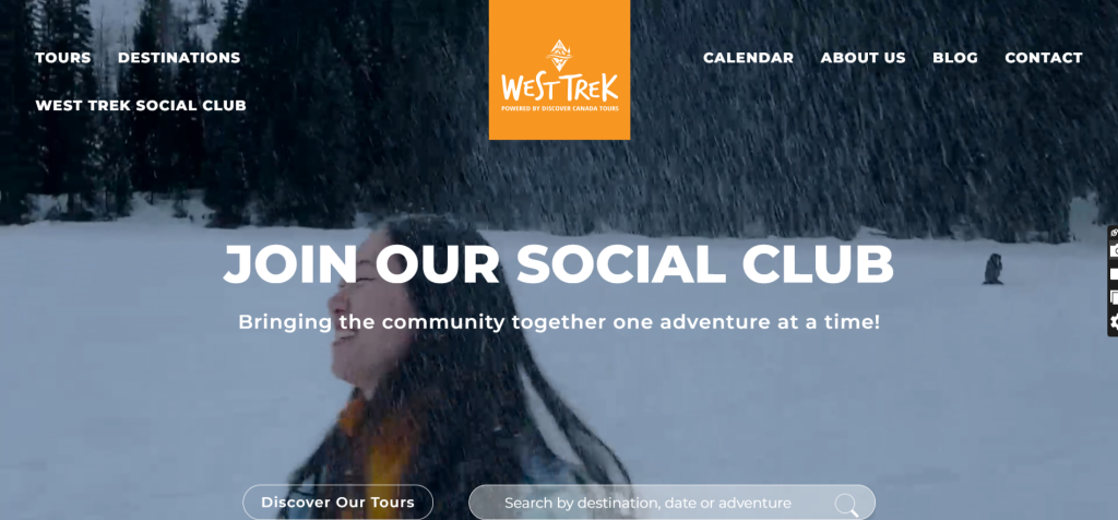 Tour & Travel Website Portfolio